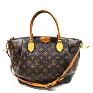 Louis Vuitton LV Hand Bag Turenne PM brown Monogram 853-083025